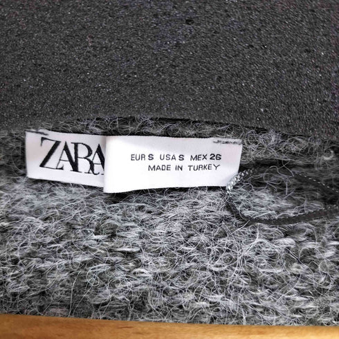 ザラ ZARA シャギー カーディガン レディース import:S