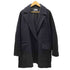 メゾンスペシャル MAISON SPECIAL Super140 Loose Jacket Coat ウール ルーズ ジャケット メルトン チェスター コート ブラック レディース FREE