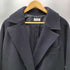 メゾンスペシャル MAISON SPECIAL Super140 Loose Jacket Coat ウール ルーズ ジャケット メルトン チェスター コート ブラック レディース FREE