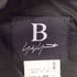 ビーヨウジヤマモト B yohji yamamoto ヘリンボーン ラップ ドレープデザイン クロップドパンツ メンズ JPN:1