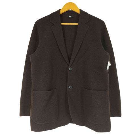 ユニクロシー UNIQLO:C Knit Jacket ニットテーラードジャケット メンズ JPN:S