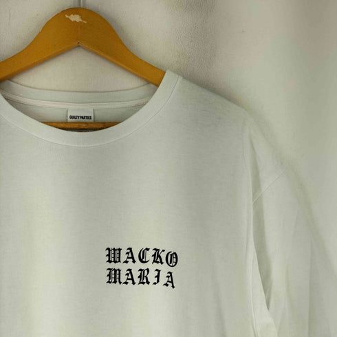 ワコマリア WACKO MARIA WASHED HEAVY WEIGHT CREW NECK T-SHIRT ロゴプリント 半袖 Tシャツ メンズ JPN:M