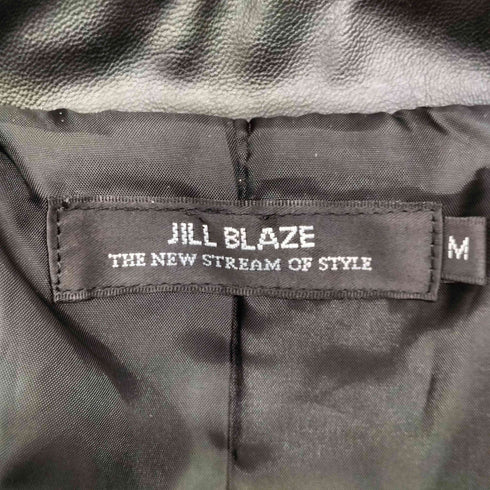 JILL BLAZE フェイスレザー ダブルライダース ジャケット レディース JPN:M