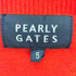 パーリーゲイツ PEARLY GATES カシミヤ クルーネックニット プルオーバー メンズ 5