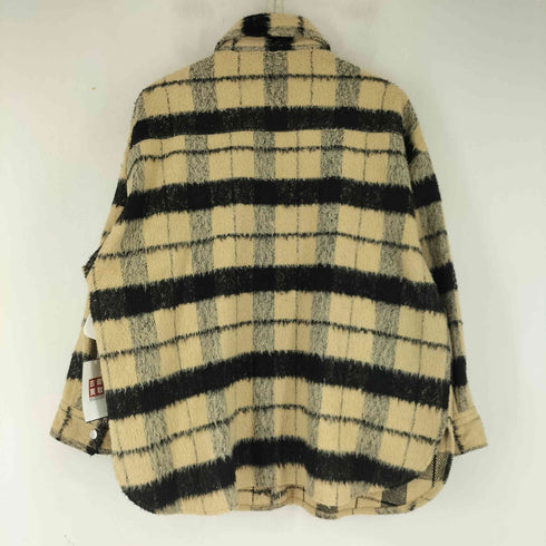 ダンケシェーン Danke Schon BLIND HOOK SHAGY SHIRT オーバーサイズ シャギーシャツ メンズ FREE