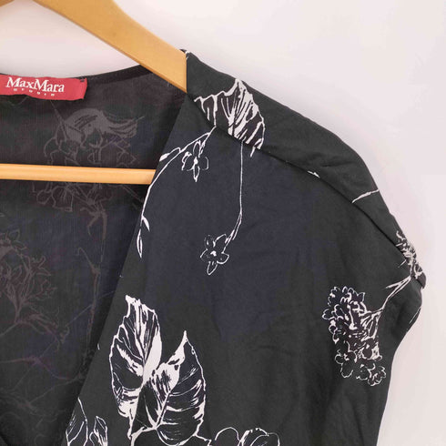 マックスマーラステュディオ MAX MARA STUDIO 花柄 カシュクール トップス レディース