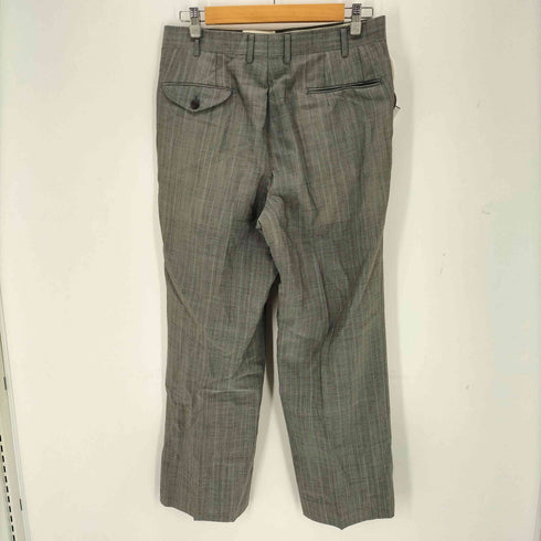 バーバリーロンドン BURBERRY LONDON WOOL & KID MOHAIR ウール アンド キッドモヘヤ 2B テーラードジャケット 2タック スラックス パンツ スーツ セットアップ メンズ AB4