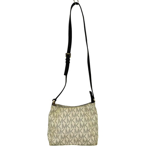 マイケルコース Michael Kors FULTON MEDIUM MESSENGER フルトン ミディアム メッセンジャー シグネチャー 総柄 ショルダーバッグ レディース FREE