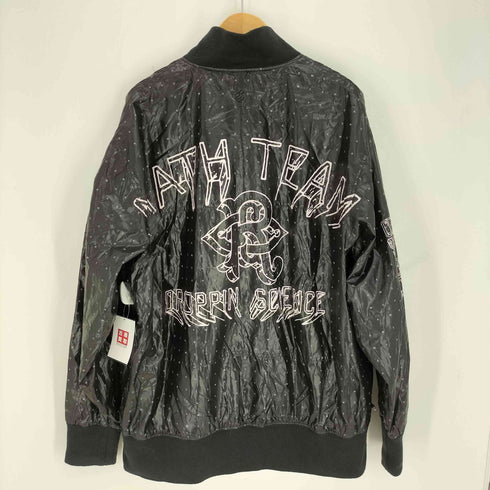 ロカウェア Rocawear モノグラム バックプリント ジップアップ ブルゾンジャケット Y2K メンズ 2XL