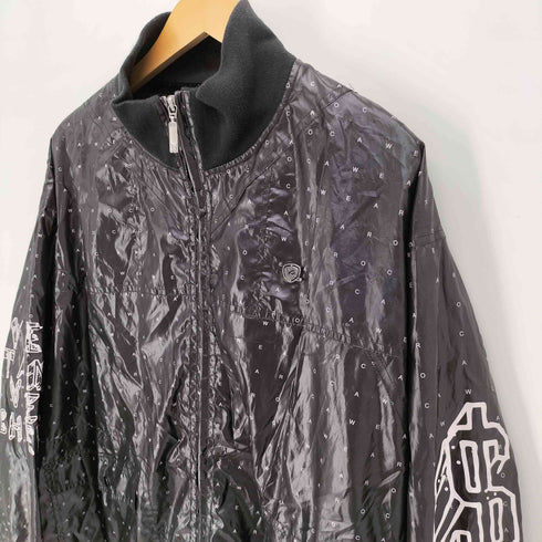 ロカウェア Rocawear モノグラム バックプリント ジップアップ ブルゾンジャケット Y2K メンズ 2XL