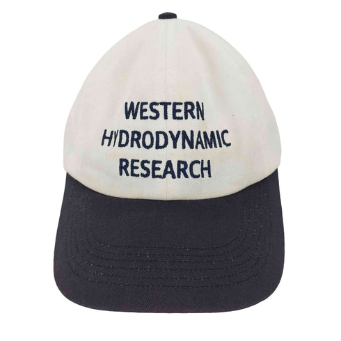 WESTERN HYDRODYNAMIC RESEARCH ウェスタンハイドロダイナミックリサーチ USA製 ロゴ刺繍 キャップ メンズ FREE