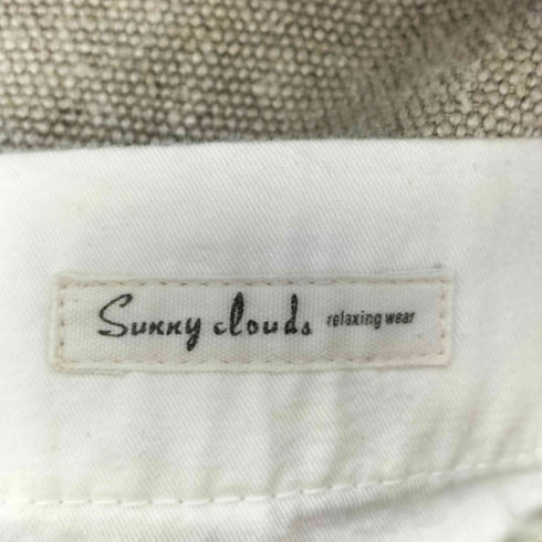 サニークラウズ sunny clouds リネン ジュート ニュースペーパー バッグ ショルダーバッグ レディース