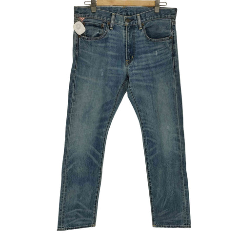デニムアンドサプライラルフローレン DENIM&SUPPLY RALPH LAUREN slim ヴィンテージ加工 ストレートデニムパンツ メンズ 31inch