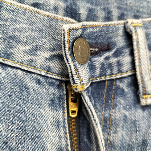 デニムアンドサプライラルフローレン DENIM&SUPPLY RALPH LAUREN slim ヴィンテージ加工 ストレートデニムパンツ メンズ 31inch