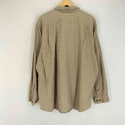 エディーバウアー Eddie Bauer ボタンダウンチェックシャツ RELAXED FIT メンズ 2XL