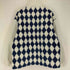 シーイン SHEIN ダイヤ柄 切替ボアフリースジャケット メンズ JPN:XL