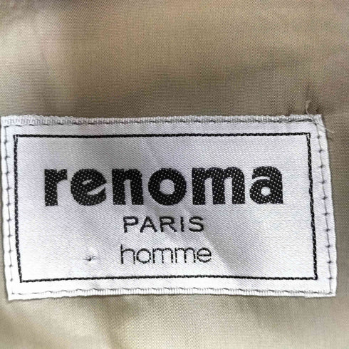 レノマ renoma PARIS torello viera 2Bシングルテーラードジャケット メンズ EUR:44