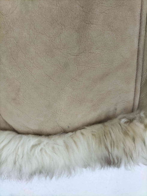 fur jacket シープスキン ファーカラージャケット レディース 6