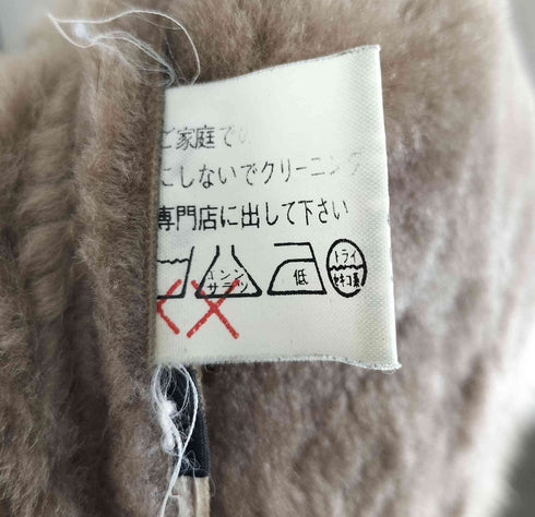 fur jacket シープスキン ファーカラージャケット レディース 6