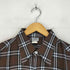 キャルトップ CALTOP チェック柄ロングスリーブシャツ メンズ JPN:XL