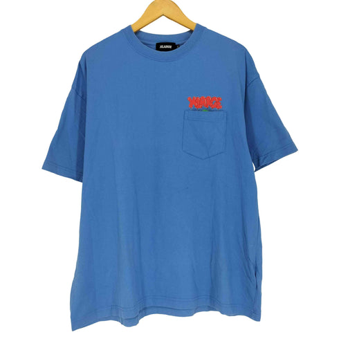 エクストララージ XLARGE PARTY O CLOCK LOGO S S POCKET TEE メンズ JPN:XL