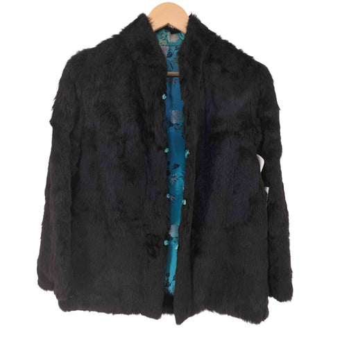 fur jacket チャイナ リバーシブル ファージャケット レディース