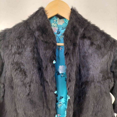 fur jacket チャイナ リバーシブル ファージャケット レディース