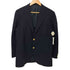 marylebone ウール100 紺ブレ 3B 金ボタン 背抜き テーラードジャケット メンズ