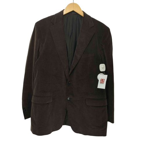 エルメネジルドゼニア Ermenegildo Zegna TRAVELLER コットン カシミヤ 3B コーデュロイ テーラードジャケット メンズ EUR:50