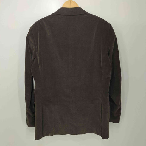 エルメネジルドゼニア Ermenegildo Zegna TRAVELLER コットン カシミヤ 3B コーデュロイ テーラードジャケット メンズ EUR:50