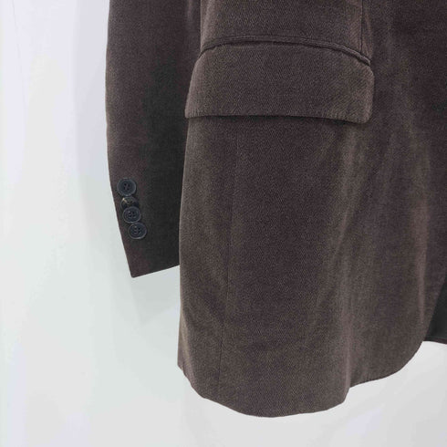 エルメネジルドゼニア Ermenegildo Zegna TRAVELLER コットン カシミヤ 3B コーデュロイ テーラードジャケット メンズ EUR:50