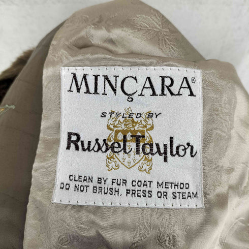 MINCARA fur jacket ファージャケット レディース