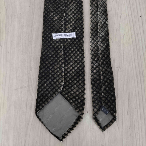 ジョルジオアルマーニ Giorgio Armani ベロア ネクタイ メンズ