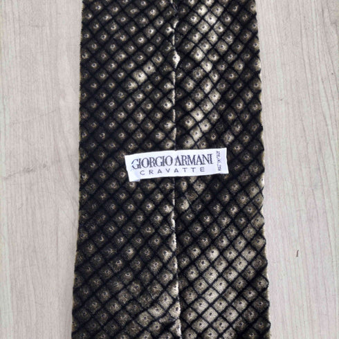 ジョルジオアルマーニ Giorgio Armani ベロア ネクタイ メンズ