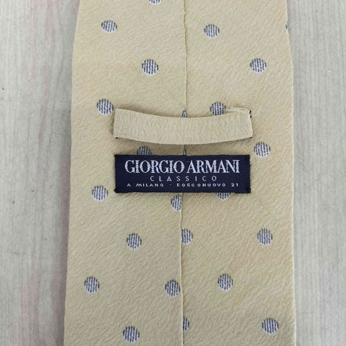 ジョルジオアルマーニ Giorgio Armani ドット ネクタイ メンズ