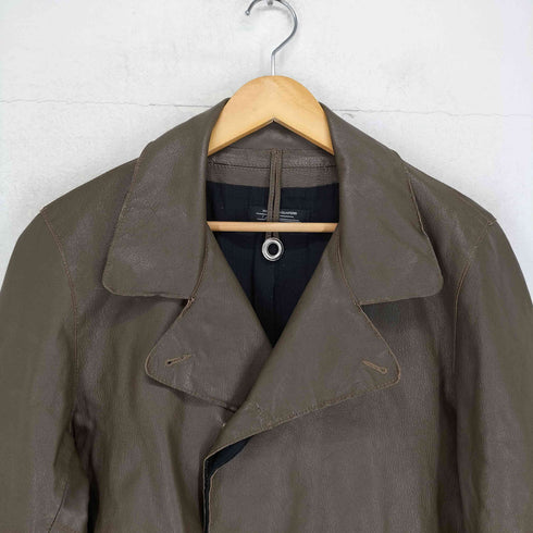 MARCO TAGLIAFERRI goat leather レザーコート イタリア製 レディース