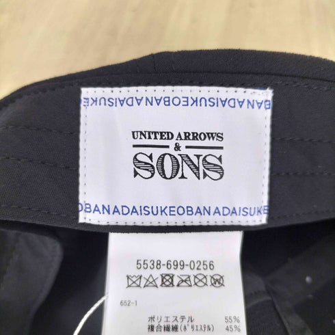 ユナイテッドアローズ UNITED ARROWS sons 6PANEL CAP メンズ FREE