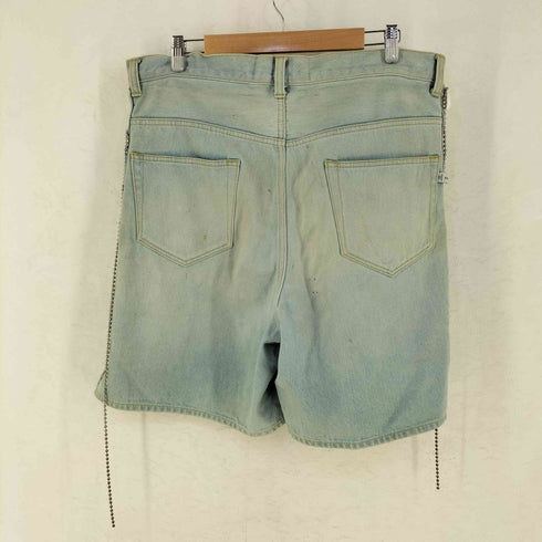 ファセッタズム FACETASM サイド ボールチェーン バギー デニム ショート パンツ メンズ