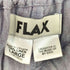 フラックス FLAX リトアニア製 リネン100 イージー ワイド パンツ メンズ L