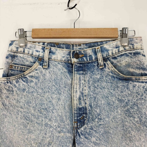 リーバイス Levis オレンジタブ ボタン裏522 ケミカルウォッシュ テーパードデニムパンツ メンズ US:30-31