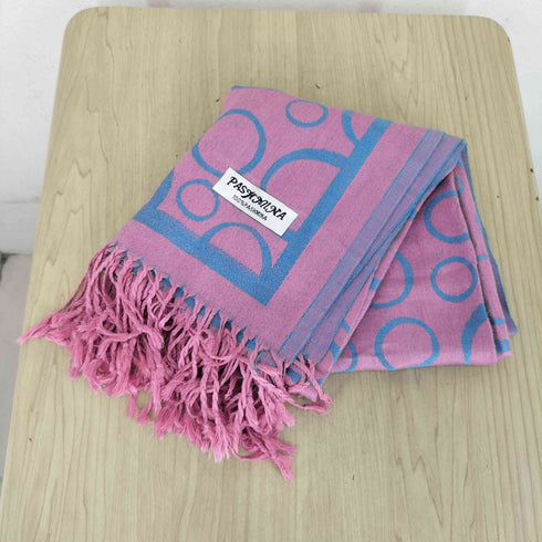 パシュミナ PASHMINA パシュミナ100 フリンジ スカーフ レディース