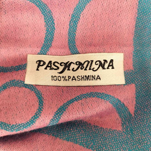 パシュミナ PASHMINA パシュミナ100 フリンジ スカーフ レディース