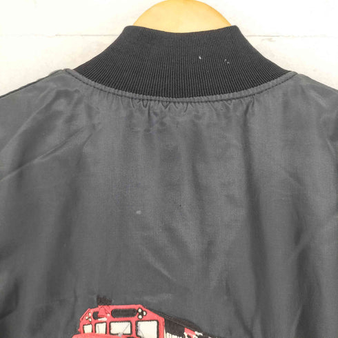 ホロウェイ HOLLOWAY MADE IN USA 企業ロゴ ブルゾン メンズ JPN:XXL