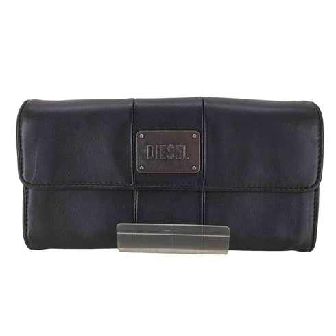 ディーゼル DIESEL フラップ レザー 長財布 メンズ