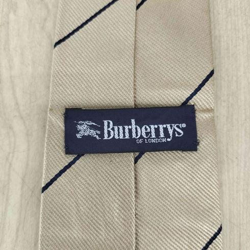 バーバリーズ BURBERRYS ストライプ柄 シルクネクタイ メンズ