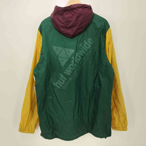 ハフ HUF COYOTE TRAIL ANORAK JACKET コヨーテトレイルアノラックジャケット メンズ import:L