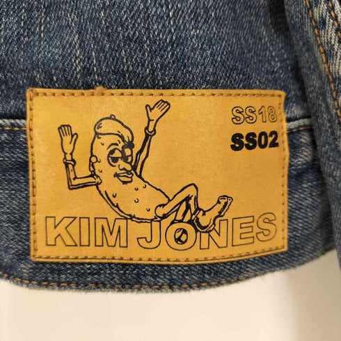 ジーユー GU KIM JONES 刺繍 デニム トラッカージャケット メンズ JPN:XL