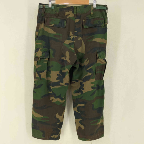 ポリ コットン コンバット ウッドランドカモ トラウザー BDUパンツ メンズ L/R