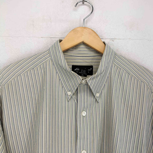 エディーバウアー Eddie Bauer ストライプ ボタンダウンシャツ メンズ JPN:XL