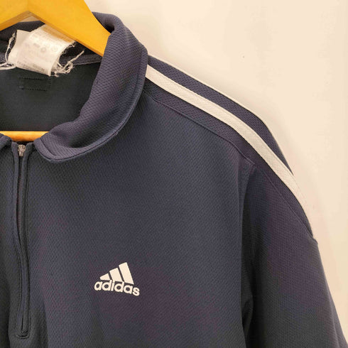 アディダス adidas 万国旗タグ ハーフジップ S/S トラックジャケット メンズ JPN:L